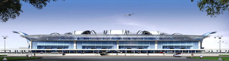 郑州航空港区国际机场设计（入围）|腾升装饰