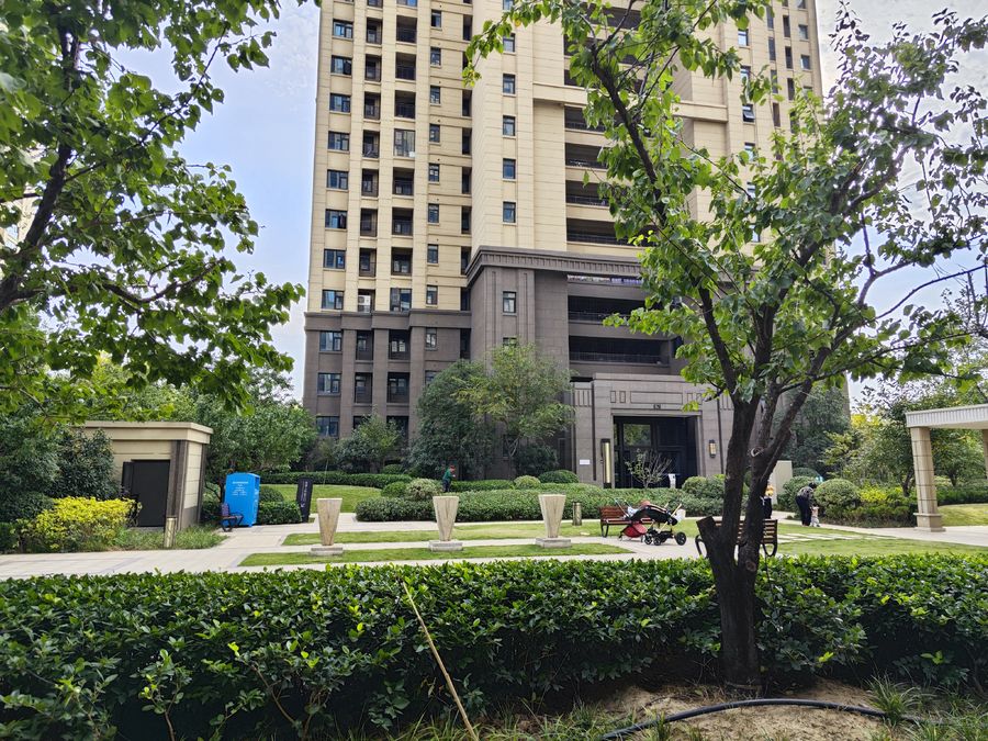 騰升裝飾|鄭州東潤城·璟園住宅樓石材幕墻施工工程02