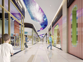 腾升装饰|新城国际商业广场购物中心设计项目