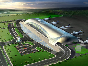 郑州航空港区国际机场设计（入围）|腾升装饰