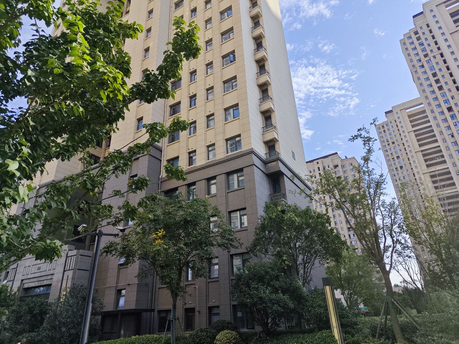 騰升裝飾|鄭州東潤城·裕園住宅樓石材幕墻施工工程03
