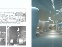 无锡水波门温泉会所设计方案，包含全部施工图