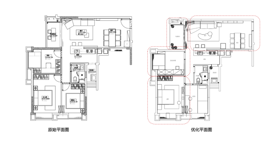 轻装“放大”小户型，简约实用，诠释家的温度感