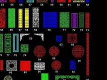 CAD欧式雕花图库大全分享，送中式图案花纹，很给力啊！
