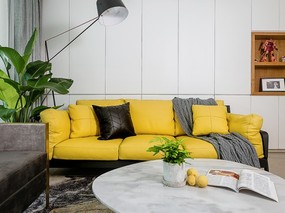 柠檬黄——大胆的灵感 · 公寓设计
