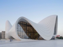 阿塞拜疆Heydar Aliyev Center