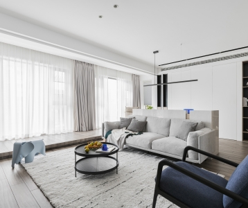 R'sYard缪茹空间设计丨平衡开放与私享的家居空间