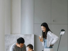 西涛设计 | 上海江景300㎡顶层公寓 
