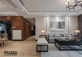 新中式 l 中建南湖壹号住宅装修设计