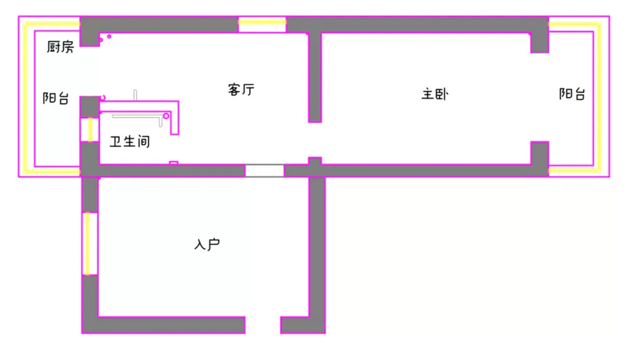 恒田设计丨54㎡一居改三居，演绎三世同堂5口之家的三餐四季
