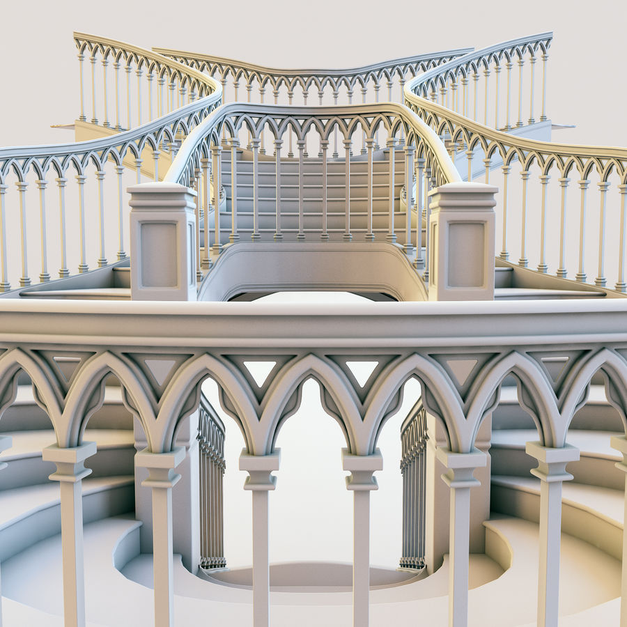 樓梯建模
