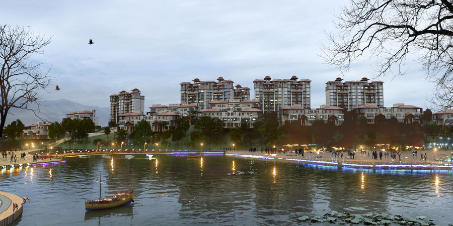 有人说，渲染图我只服室外效果图 - 建筑景观效果精选【第140期】