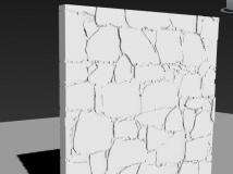 30秒 打造 碎块效果景墙模型