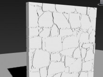 30秒 打造 碎块效果景墙模型