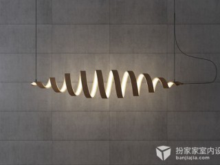 【小伟建模图文】超简单的螺旋造型灯