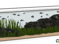 水族馆鱼缸3D模型合辑