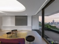 NC Design &amp; Architecture--香港未来派风格复式住宅设计