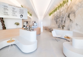 大脚怪咖啡厅，洛杉矶 | Dan Brunn Architecture