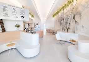 大脚怪咖啡厅，洛杉矶 | Dan Brunn Architecture