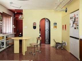 里白空间设计 | 80后拒绝长大，72m2老破小改机器猫博物馆