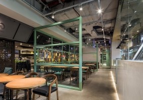 绿色健康 | G·O沙拉店空间设计