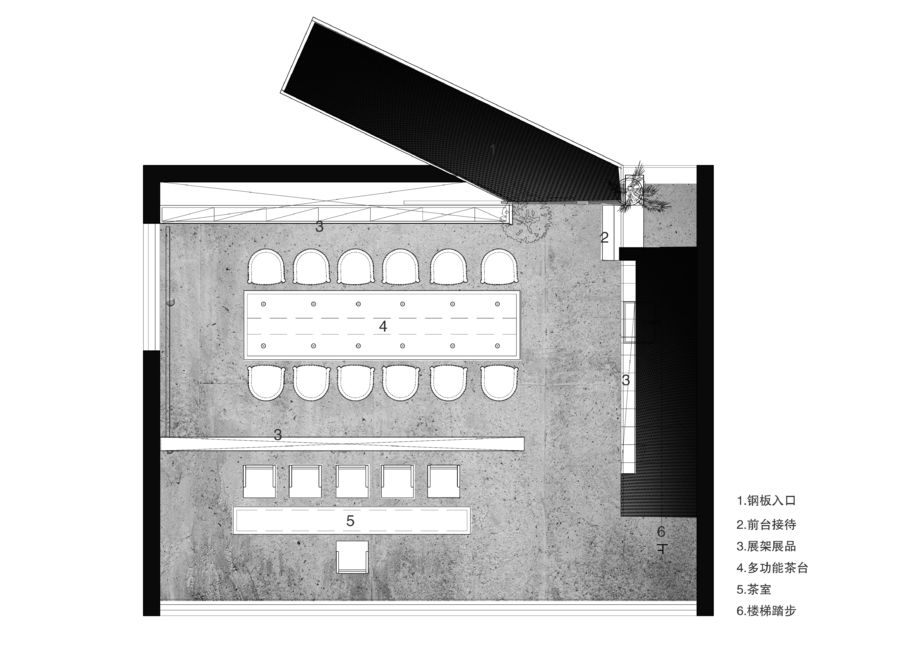 上海云间粮仓改造“漂浮在河边的茶室”