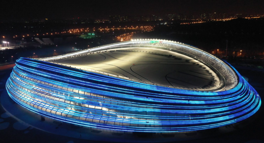 北京冬奥会首都体育馆图片